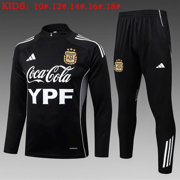 Ninos Sudadera De Training Argentina 2025/26 Negro 5